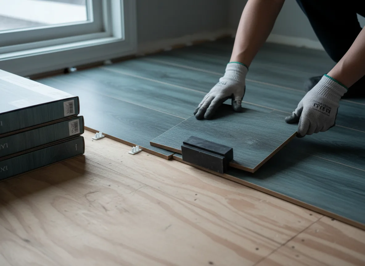 Luxury Vinyl Plank Installation company in Woodward, IA
